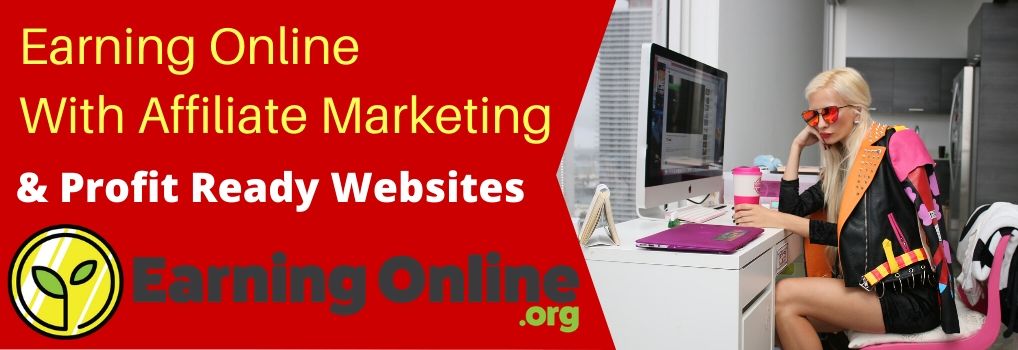 Earning Online With Affiliate Marketing Websites - Hero