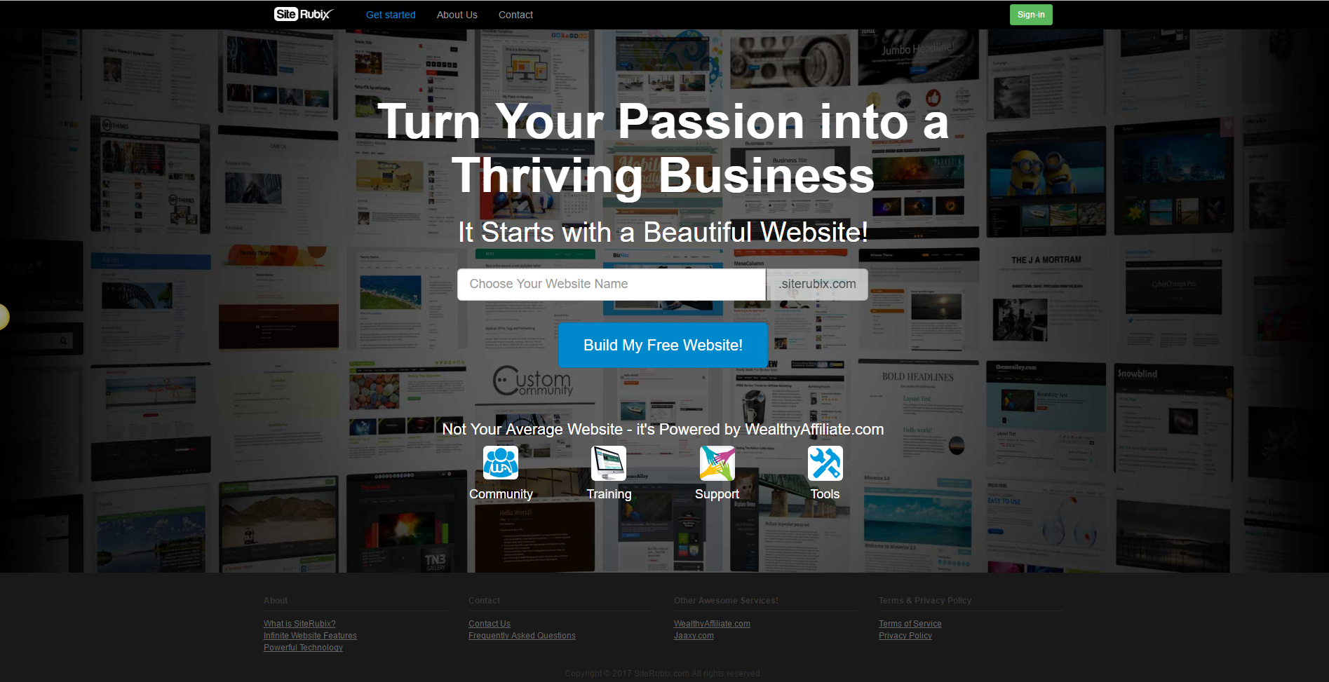 How to Build a Website for Free In less than 30 seconds - Website platform