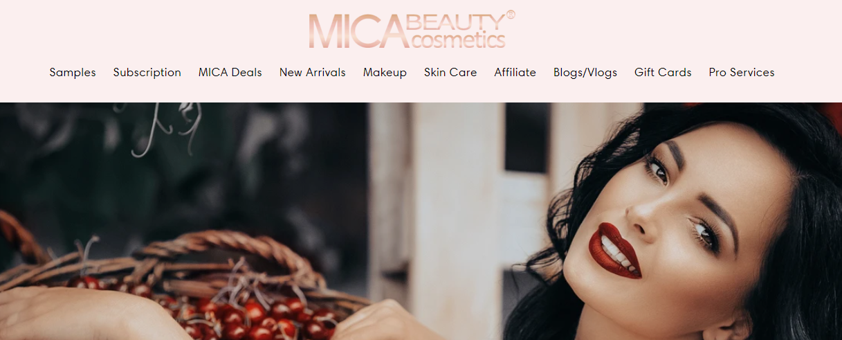 Mica Beauty Cosmetics - Affiliate Program