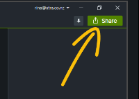 How to Navigate Camtasia - Share Button